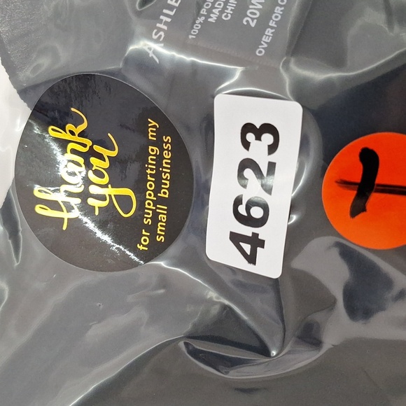 Ashley Stewart Black Whimsigoth Witchy Ruffle Button Front Blouse Size 20W - Picture 11 of 11